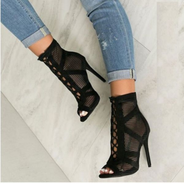 sandal's high dance shoes black ballroom boots girl fashion party mesh cutout heel sandals summer 2023 sandalias 230313
sandal's high dance shoes black ballroom boots girl fashion party mesh cutout heel sandals summer 2023 sandalias 230313