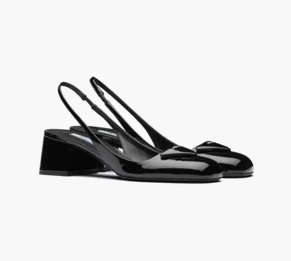 elegant brand women's sandals shoes toe sling-back pumps triangle silk-screen leather triangle lady chunky heels gladiator sandalias, Black
elegant brand women's sandals shoes toe sling-back pumps triangle silk-screen leather triangle lady chunky heels gladiator sandalias, Black