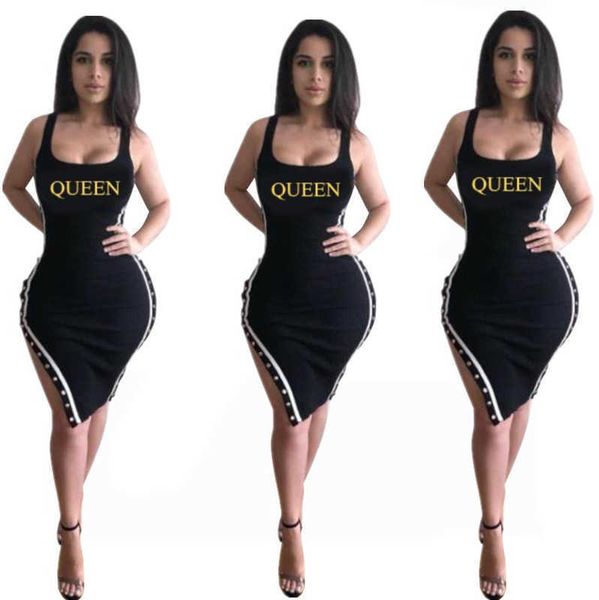 new fashion women's clothing 2018 designer brand summer dress women's sleeveless letter print above knee mini casual dresses, Black;gray
new fashion women's clothing 2018 designer brand summer dress women's sleeveless letter print above knee mini casual dresses, Black;gray