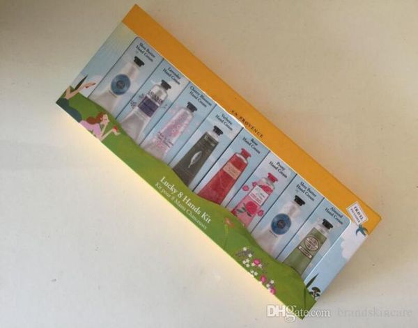 famous brand creams mains hand cream travel exclusive 1set is 8pcs lucky 8 hand kit hands care lotions fast ship
famous brand creams mains hand cream travel exclusive 1set is 8pcs lucky 8 hand kit hands care lotions fast ship
