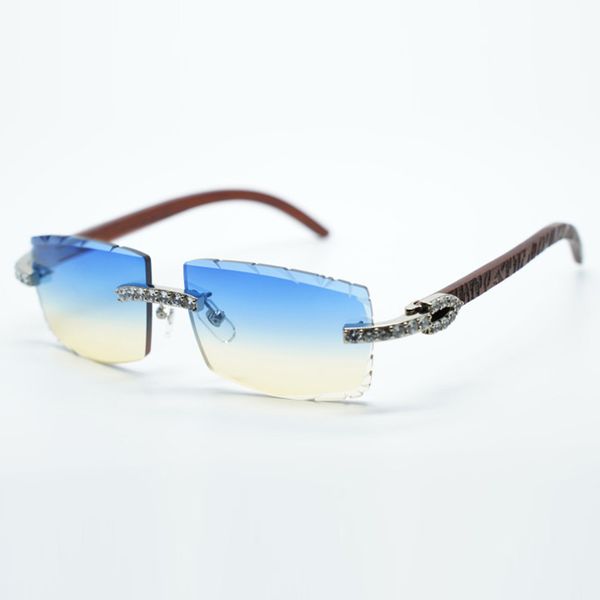 xl diamond cool sunglasses 3524031 with natural tiger wooden legs and 57 mm cut lens, White;black
xl diamond cool sunglasses 3524031 with natural tiger wooden legs and 57 mm cut lens, White;black