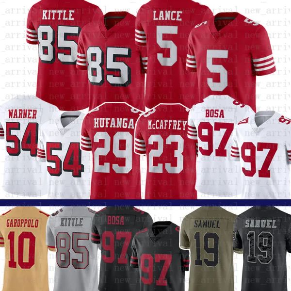 custom 85 george kittle football jersey fred warner nick bosa trey lance deebo samuel christian mccaffrey talanoa hufanga brandon aiyuk jimm, Black;red
custom 85 george kittle football jersey fred warner nick bosa trey lance deebo samuel christian mccaffrey talanoa hufanga brandon aiyuk jimm, Black;red
