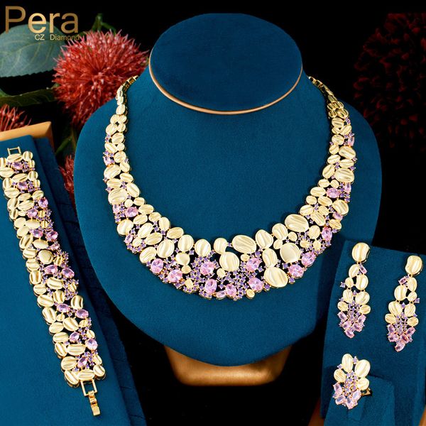 wedding jewelry sets pera magnificent 4pcs pink blue cz indian gold color luxury bridal choker necklace earrings for women j524 230313, Slivery;golden
wedding jewelry sets pera magnificent 4pcs pink blue cz indian gold color luxury bridal choker necklace earrings for women j524 230313, Slivery;golden