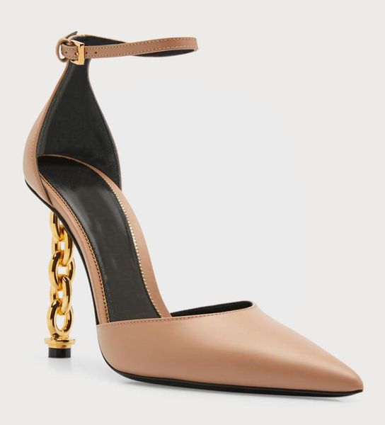 luxury designer sandals shoes point toe women slingback lady chain-heel sandals famous designer women party wedding heels, Black
luxury designer sandals shoes point toe women slingback lady chain-heel sandals famous designer women party wedding heels, Black
