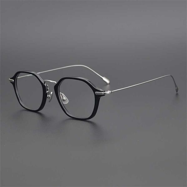 sunglasses 2023 new japanese designer's ultra-light and small hexagonal gold beam pure titanium eyeglass can be equipped with anti-blue, White;black
sunglasses 2023 new japanese designer's ultra-light and small hexagonal gold beam pure titanium eyeglass can be equipped with anti-blue, White;black