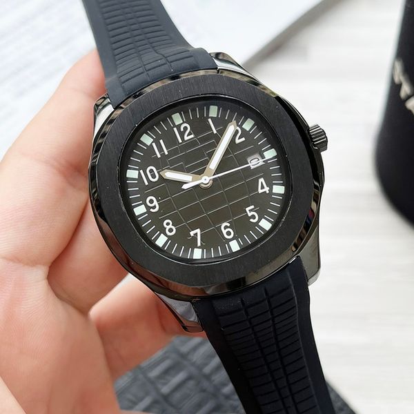 13 types mens luxury watch black case aaa watches automatic movement black rubber strap pp watch glide sooth second hand sapphire glass wris, Slivery;brown
13 types mens luxury watch black case aaa watches automatic movement black rubber strap pp watch glide sooth second hand sapphire glass wris, Slivery;brown