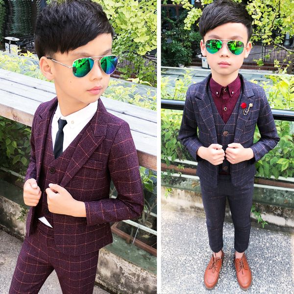suits 3 pcs formal boys clothes blazer vest pants children wedding suits tuxedos kids elegant clothing sets boy carnival party suit 230313, Black
suits 3 pcs formal boys clothes blazer vest pants children wedding suits tuxedos kids elegant clothing sets boy carnival party suit 230313, Black