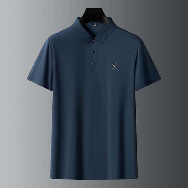men's t-shirts premium ice silk breathable short-sleeved t-shirt men's lapel summer luxury brand embroidered polo shirt casual men, White;black
men's t-shirts premium ice silk breathable short-sleeved t-shirt men's lapel summer luxury brand embroidered polo shirt casual men, White;black