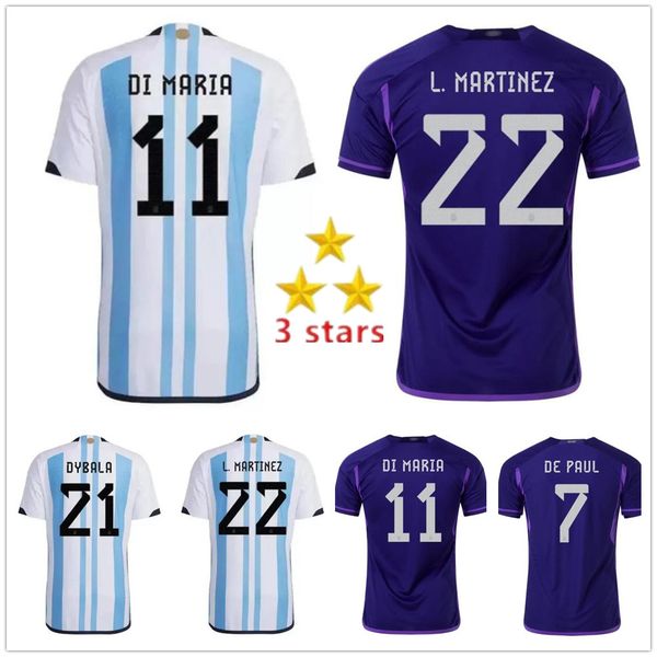 3 star argentina soccer jerseys 22 23 football shirts 2022 messis j.aarez de paul national team mbappe griezmann giroud kids kit, White;black
3 star argentina soccer jerseys 22 23 football shirts 2022 messis j.aarez de paul national team mbappe griezmann giroud kids kit, White;black