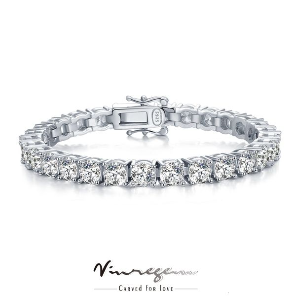 charm bracelets vinregem 18k white gold plated 7mm vvs created tennis bracelet for women men 925 sterling silver jewelry drop 230313, Golden;silver
charm bracelets vinregem 18k white gold plated 7mm vvs created tennis bracelet for women men 925 sterling silver jewelry drop 230313, Golden;silver