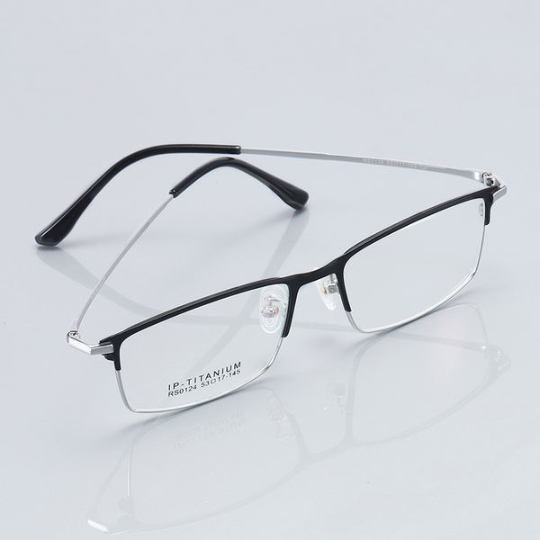men's full-frame business rack ultra-light height number stability frame pure titanium prescription mirror high-end men's simple l, Silver
men's full-frame business rack ultra-light height number stability frame pure titanium prescription mirror high-end men's simple l, Silver