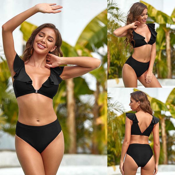 monokinis designer luxury 2023 new ruffle bikini high-waisted women's swimsuit multi-color slim, Black
monokinis designer luxury 2023 new ruffle bikini high-waisted women's swimsuit multi-color slim, Black