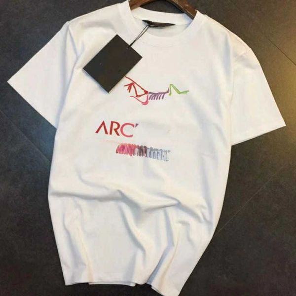 men's summer t shirt designer shirts rainbow letter round neck short sleeved tee luxury t-shirt pullover men women fashion loose plus s, White;black
men's summer t shirt designer shirts rainbow letter round neck short sleeved tee luxury t-shirt pullover men women fashion loose plus s, White;black