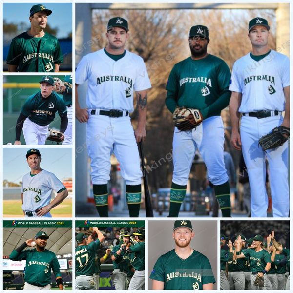 custom wbc australia 2023 world baseball classic jersey ulrich bojarski rixon wingrove jarryd dale jake bowey mcardle blake townsend will sh, Blue;black
custom wbc australia 2023 world baseball classic jersey ulrich bojarski rixon wingrove jarryd dale jake bowey mcardle blake townsend will sh, Blue;black