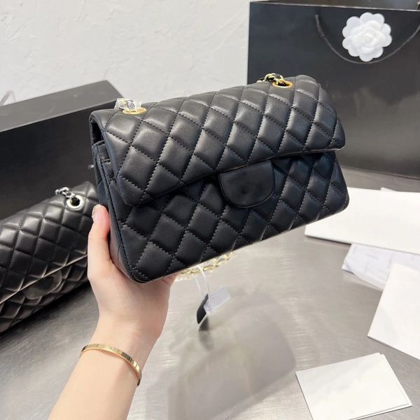 classic cf luxury bag fashion designer handbags women's classic channel chain quality black sheepskin caviar bag flap shoulder crossbod
classic cf luxury bag fashion designer handbags women's classic channel chain quality black sheepskin caviar bag flap shoulder crossbod