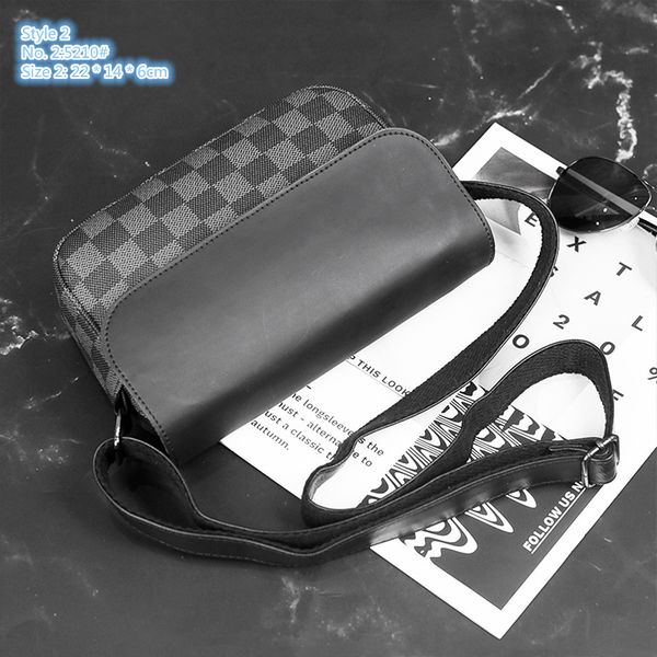 factory wholesale men shoulder bags 3 colors street trend plaid postman bag simple and versatile black fashion backpack classic polka dot pr
factory wholesale men shoulder bags 3 colors street trend plaid postman bag simple and versatile black fashion backpack classic polka dot pr