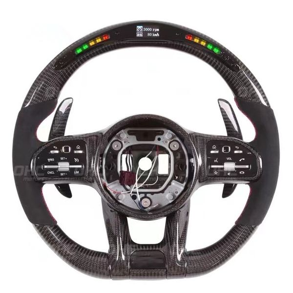 led carbon fiber steering wheel for benz c43 c63 e53 e63 s63 gt r gt63 glc63 clc43 gle43 gle63 g63 a45
led carbon fiber steering wheel for benz c43 c63 e53 e63 s63 gt r gt63 glc63 clc43 gle43 gle63 g63 a45