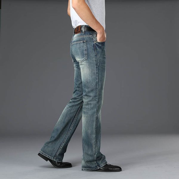 men's jeans men's four seasons flared jeans high-waist high-quality loose wide-leg casual pants 230313, Blue
men's jeans men's four seasons flared jeans high-waist high-quality loose wide-leg casual pants 230313, Blue