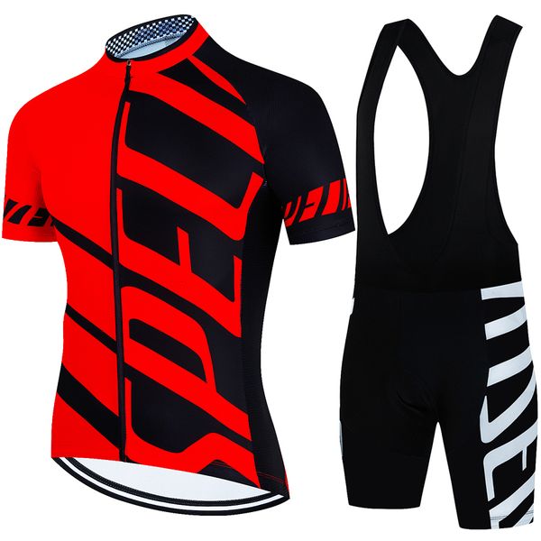 Image of Cycling Jersey Sets Cycling jersey Sets Bike Men&#039;s Cycling Clothing Summer Short Sleeve MTB Bike Suit Bicycle Bike Clothes Ropa Ciclismo Hombre 230313