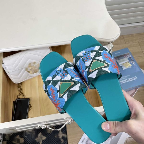 women summer slippers sandals luxury embroidered fabric slides shoes ladies flip flops leather flats p triangle mark sandles pantoufles sand, Black
women summer slippers sandals luxury embroidered fabric slides shoes ladies flip flops leather flats p triangle mark sandles pantoufles sand, Black