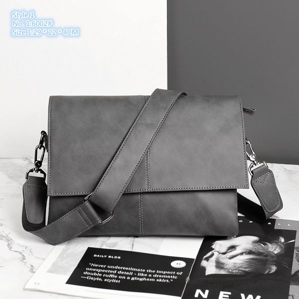 factory wholesale mens shoulder bag 2 styles simple and versatile solid color leather backpack flip multi-layered men handbag classic polka-
factory wholesale mens shoulder bag 2 styles simple and versatile solid color leather backpack flip multi-layered men handbag classic polka-
