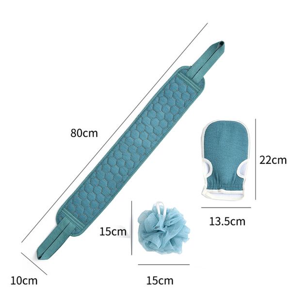 3pcs body scrubber set bath glove shower brush exfoliating scrub sponge exfoliator back massager dead skin removal bathing tools
3pcs body scrubber set bath glove shower brush exfoliating scrub sponge exfoliator back massager dead skin removal bathing tools