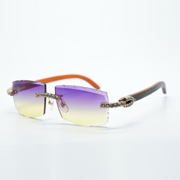 xl diamond cool sunglasses 3524031 with natural orange wooden legs and 57 mm cut lens, White;black
xl diamond cool sunglasses 3524031 with natural orange wooden legs and 57 mm cut lens, White;black