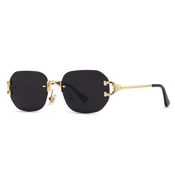 sunglasses 2023 new 2a365 fashionable men's and women's small frame personalized metal frameless sunglasses trend, White;black
sunglasses 2023 new 2a365 fashionable men's and women's small frame personalized metal frameless sunglasses trend, White;black