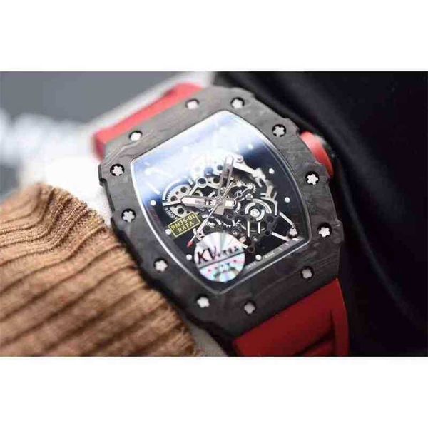 mens mechanics watches richa wristwatch business leisure luxury rm53-02 automatic mechanical black carbon fiber tape luminous mill watch mal, Slivery;black
mens mechanics watches richa wristwatch business leisure luxury rm53-02 automatic mechanical black carbon fiber tape luminous mill watch mal, Slivery;black
