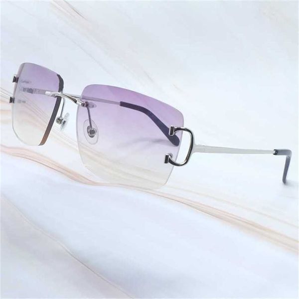 metal rimless designer square oval sunglasses luxury mens sunglass carter glasses brand desinger shades for men, White;black
metal rimless designer square oval sunglasses luxury mens sunglass carter glasses brand desinger shades for men, White;black