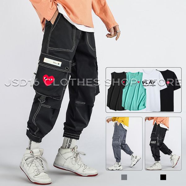 men's pants men heart printed cargo jogging casual full length streetwear work tactical trouser clothing women t-shirt tank 230313, Black
men's pants men heart printed cargo jogging casual full length streetwear work tactical trouser clothing women t-shirt tank 230313, Black