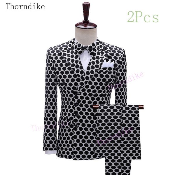 men's suits blazers thorndike fashion party costumes mens wedding jacket singer 2-piece suit blazer hombre male evening masculin t1032, White;black
men's suits blazers thorndike fashion party costumes mens wedding jacket singer 2-piece suit blazer hombre male evening masculin t1032, White;black