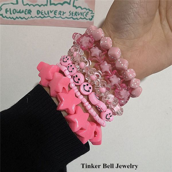 charm bracelets kpop goth harajuku 6pcsset acrylic pink fruit smiley star heart beads bracelets wristband for women egirl aesthetic y2k jewe, Golden;silver
charm bracelets kpop goth harajuku 6pcsset acrylic pink fruit smiley star heart beads bracelets wristband for women egirl aesthetic y2k jewe, Golden;silver