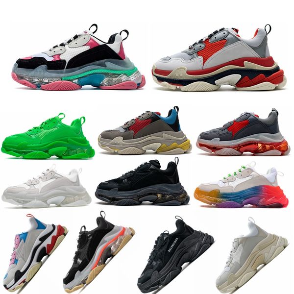 2023 triple s men women designer casual shoes platform sneakers clear sole black white grey red pink blue royal neon green mens trainers ten
2023 triple s men women designer casual shoes platform sneakers clear sole black white grey red pink blue royal neon green mens trainers ten