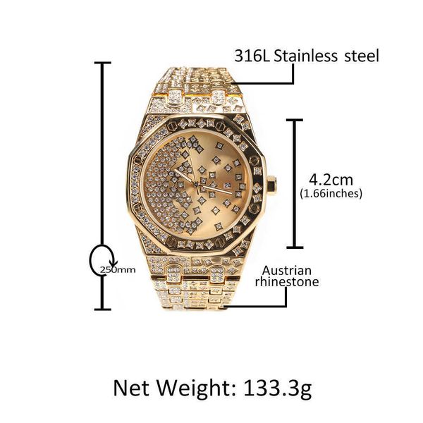 watch hip hop new diamond studded star men's watch personality all over the sky star large dial fashion leisure quartz watch, Slivery;golden
watch hip hop new diamond studded star men's watch personality all over the sky star large dial fashion leisure quartz watch, Slivery;golden