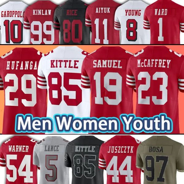 custom san francisc george kittle football jerseys christian mccaffrey talanoa hufanga nick bosa deebo samuel kyle juszczyk fred warner bran, Black;red
custom san francisc george kittle football jerseys christian mccaffrey talanoa hufanga nick bosa deebo samuel kyle juszczyk fred warner bran, Black;red