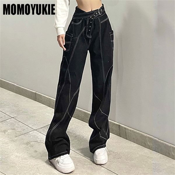 womens jeans harajuku high waisted female straight pants streetwear fashion denim trousers for women casual loose slim irregular line 230313, Blue
womens jeans harajuku high waisted female straight pants streetwear fashion denim trousers for women casual loose slim irregular line 230313, Blue