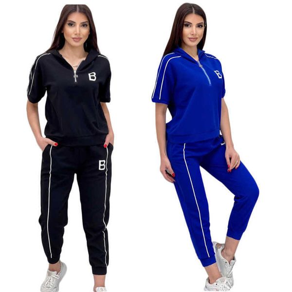 j2805 summer women leisure suit embroidered letters zipper hooded collar short sleeve sweater trousers two-piece set, Gray
j2805 summer women leisure suit embroidered letters zipper hooded collar short sleeve sweater trousers two-piece set, Gray