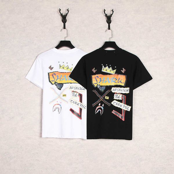shorts fitness pants 21 new shark color letters lovers summer short sleeve men's t-shirt tide brand men's cotton loose hip hop, White;black
shorts fitness pants 21 new shark color letters lovers summer short sleeve men's t-shirt tide brand men's cotton loose hip hop, White;black
