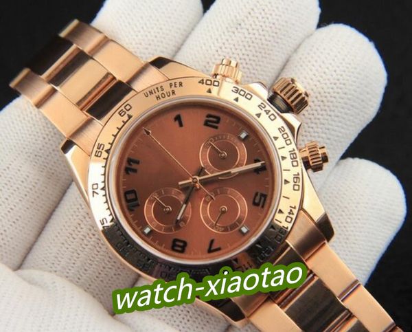 6 style men's watch 40mm gold dial wrist watch stainless steel strap no chronograph 2813 sapphire luminous sports automatic mens watche, Slivery;brown
6 style men's watch 40mm gold dial wrist watch stainless steel strap no chronograph 2813 sapphire luminous sports automatic mens watche, Slivery;brown