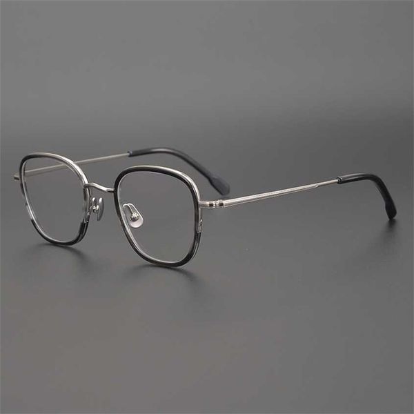 sunglasses 2023 new haze color high texture japanese ultra-light pure titanium large eyeglass with myopia anti-blue light flat frame for men, White;black
sunglasses 2023 new haze color high texture japanese ultra-light pure titanium large eyeglass with myopia anti-blue light flat frame for men, White;black