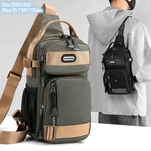 factory wholesale men shoulder bags 3 colors simple multifunctional canvas chest bag zipper decoration outdoor leisure handbag street popula
factory wholesale men shoulder bags 3 colors simple multifunctional canvas chest bag zipper decoration outdoor leisure handbag street popula
