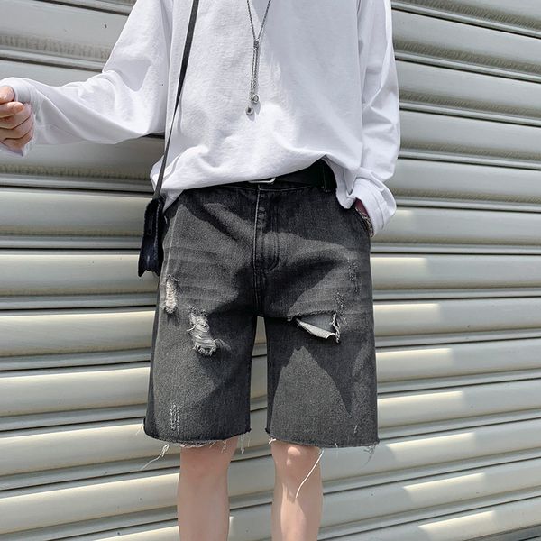 men s shorts summer jeans mens fashion ripped hole denim short jean male half length streetwear casual trousers black blue 230313, White;black
men s shorts summer jeans mens fashion ripped hole denim short jean male half length streetwear casual trousers black blue 230313, White;black