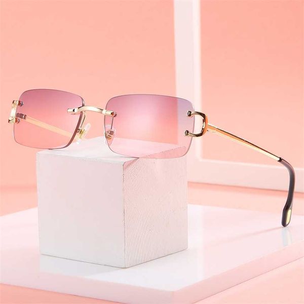 sunglasses 2023 new 50708 square rimless cut edge women's ins street fashion sunglasses personality glasses, White;black
sunglasses 2023 new 50708 square rimless cut edge women's ins street fashion sunglasses personality glasses, White;black
