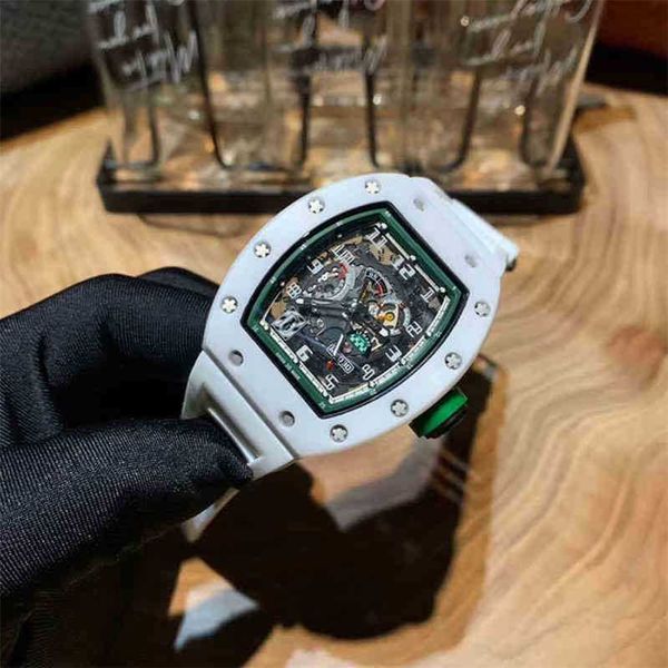 automatic business leisure mechanical richa watch mill rm030 ceramic case tape men's watch high quality, Slivery;black
automatic business leisure mechanical richa watch mill rm030 ceramic case tape men's watch high quality, Slivery;black