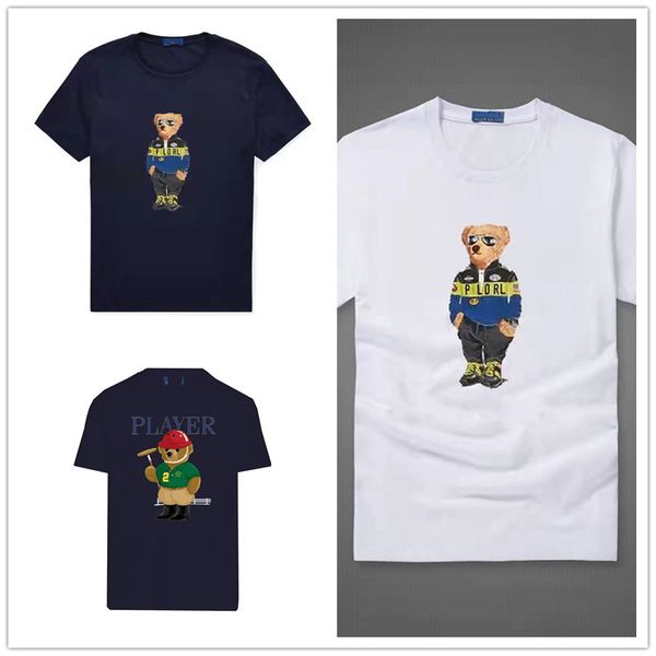 new men's designer luxury women's polos shirt 100% cotton summer leisure and embroidery men's t-shirt, White;black
new men's designer luxury women's polos shirt 100% cotton summer leisure and embroidery men's t-shirt, White;black