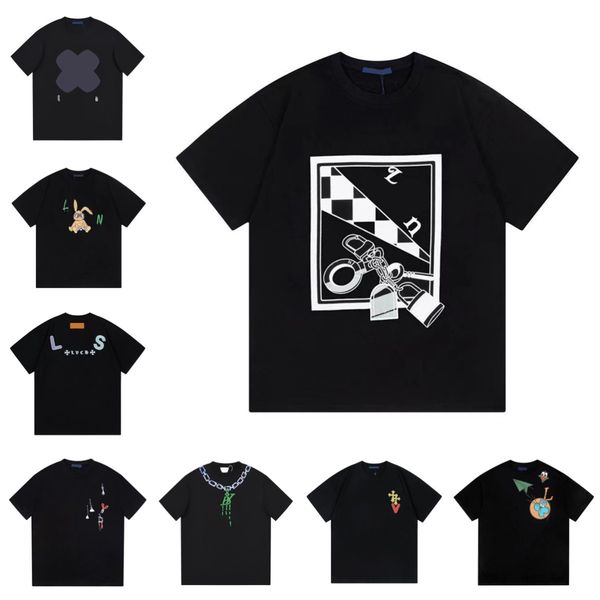 womens clothes designer t shirt letter animal printed sweatshirt lvs mens tshirt summer trend short sleeve casual shirts tee pullover shirt, White
womens clothes designer t shirt letter animal printed sweatshirt lvs mens tshirt summer trend short sleeve casual shirts tee pullover shirt, White