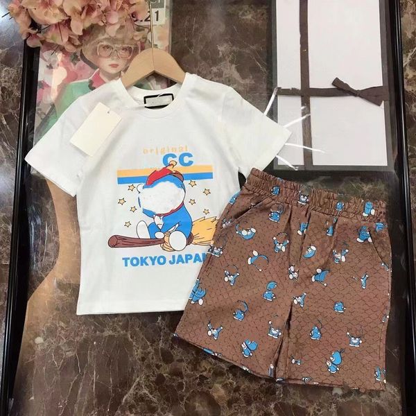 designer baby kids clothing sets girls luxury dress boys sporty suits childrens classic brand clothes fashion clothing summer tshirt suit aa, White
designer baby kids clothing sets girls luxury dress boys sporty suits childrens classic brand clothes fashion clothing summer tshirt suit aa, White