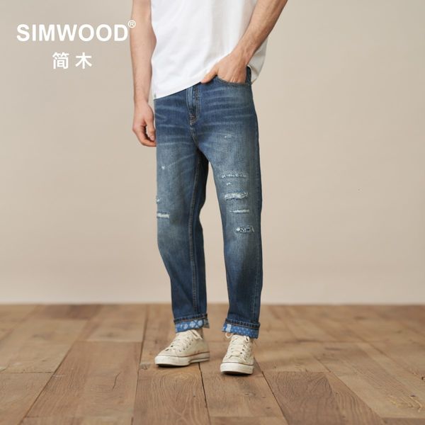 men's jeans springr winter loose straight jeans men fashion ripped hole streetwear ankle-length plus size denim trousers 230313, Blue
men's jeans springr winter loose straight jeans men fashion ripped hole streetwear ankle-length plus size denim trousers 230313, Blue