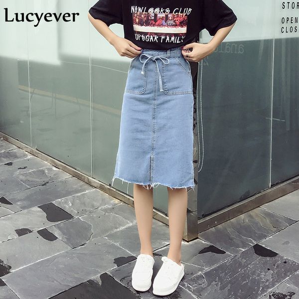 skirts jmprs vintage washed denim women skirts summer split korean midi skirts solid casual preppy style sashes jeans skirts ladies 230313, Black
skirts jmprs vintage washed denim women skirts summer split korean midi skirts solid casual preppy style sashes jeans skirts ladies 230313, Black